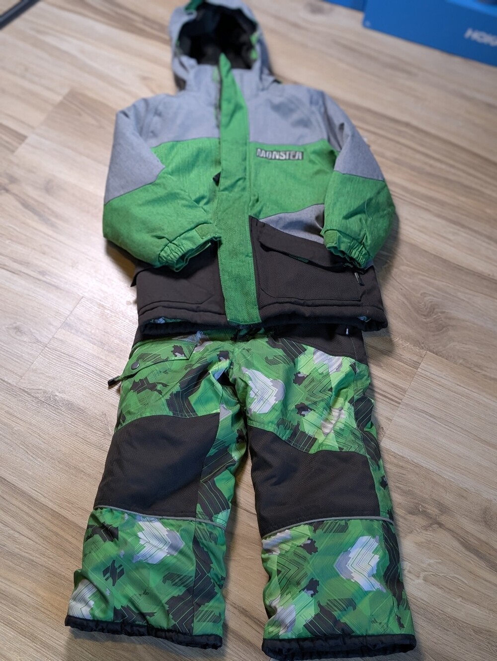Monster Snowsuit Ski Jacket and Pants Set Boys 5